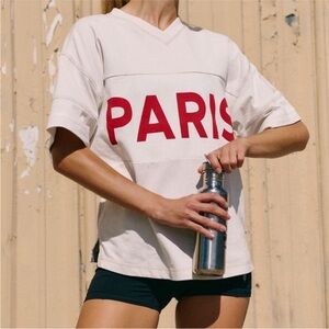 Free People Movement PARIS Post Up V-neck Tee. Size: Large. Great condition ♥️